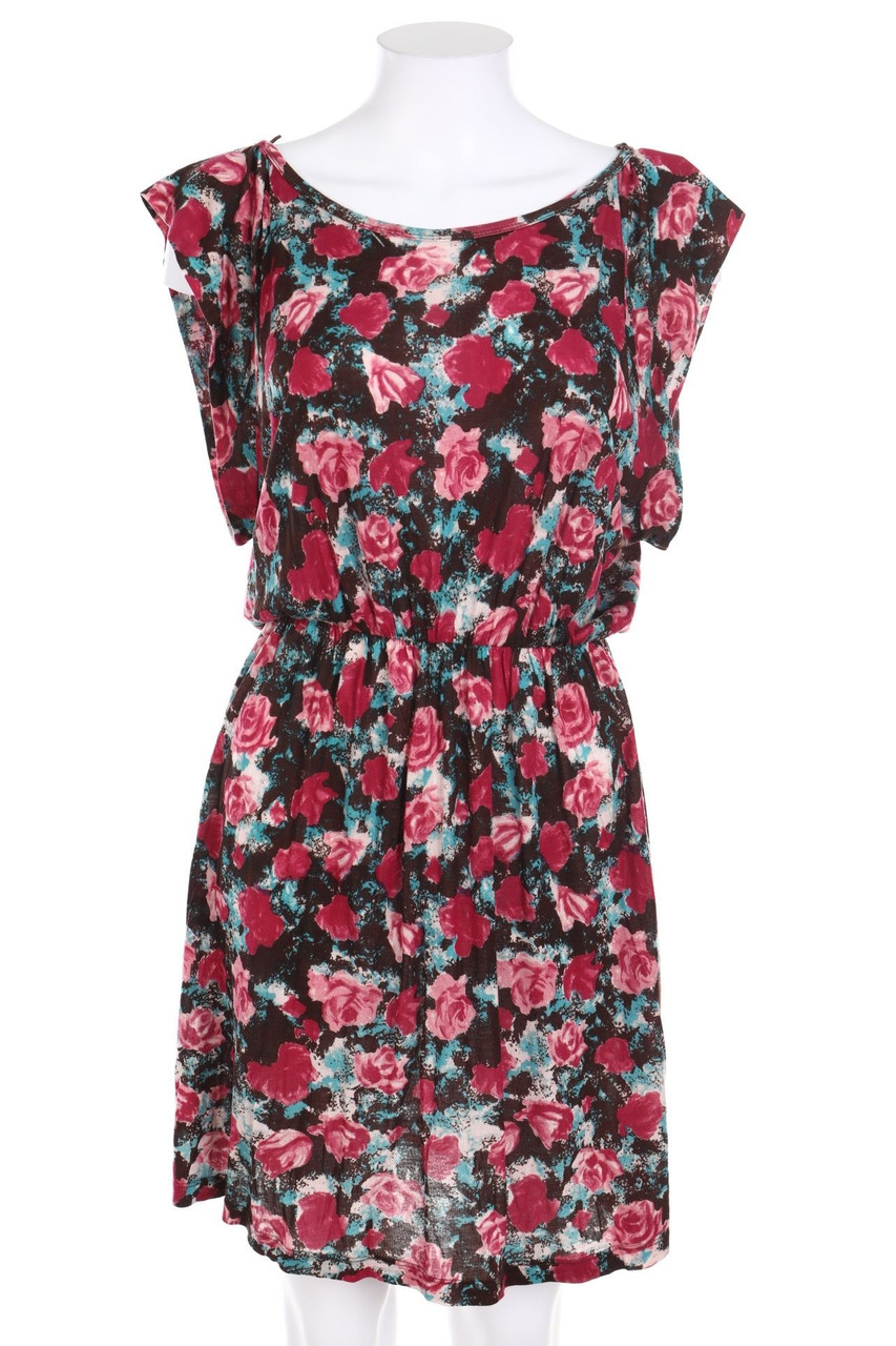 INDISKA - Mini Dress with Flower Print - S