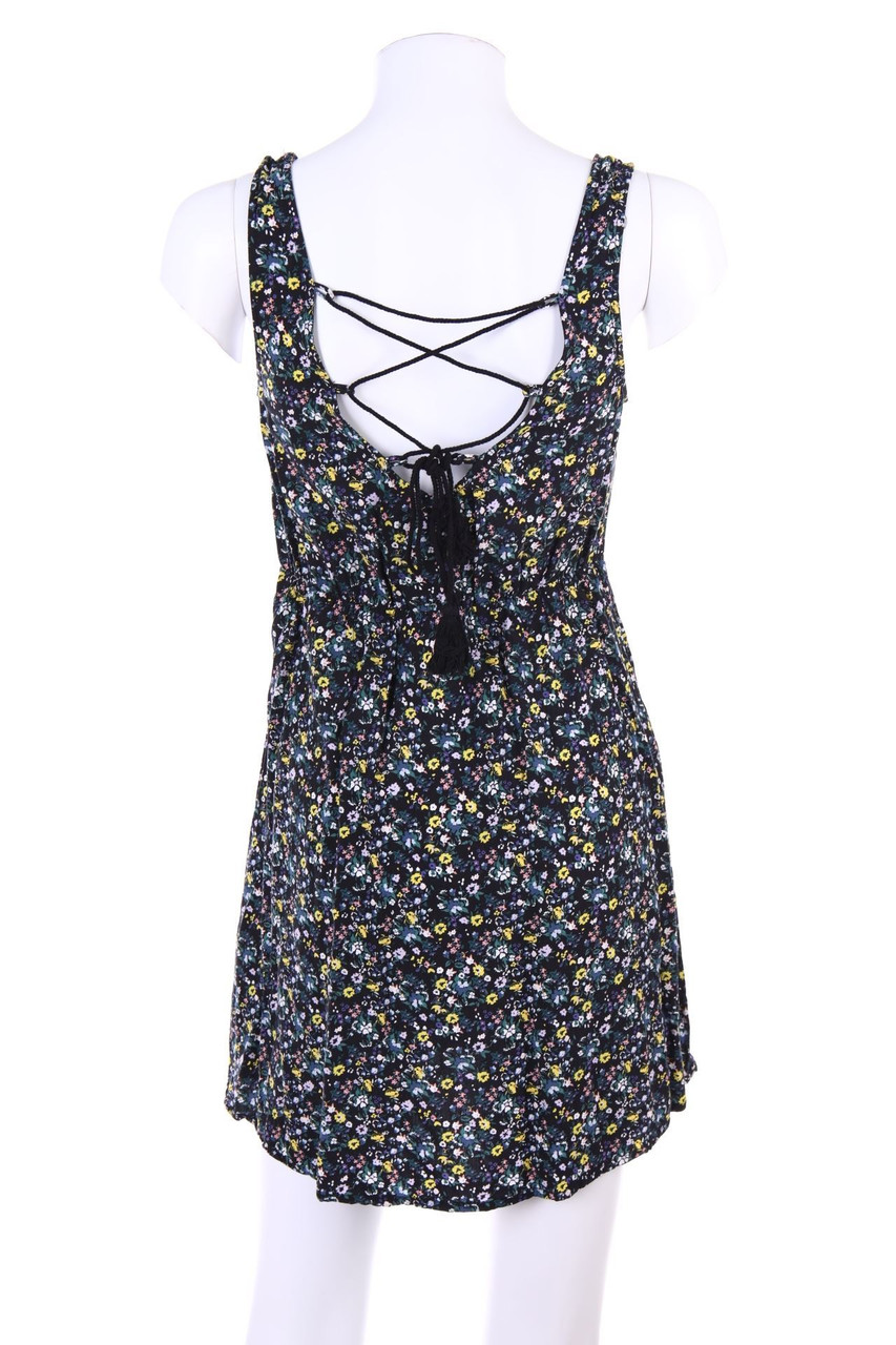 even&odd - Mini Dress with Flower Print - S