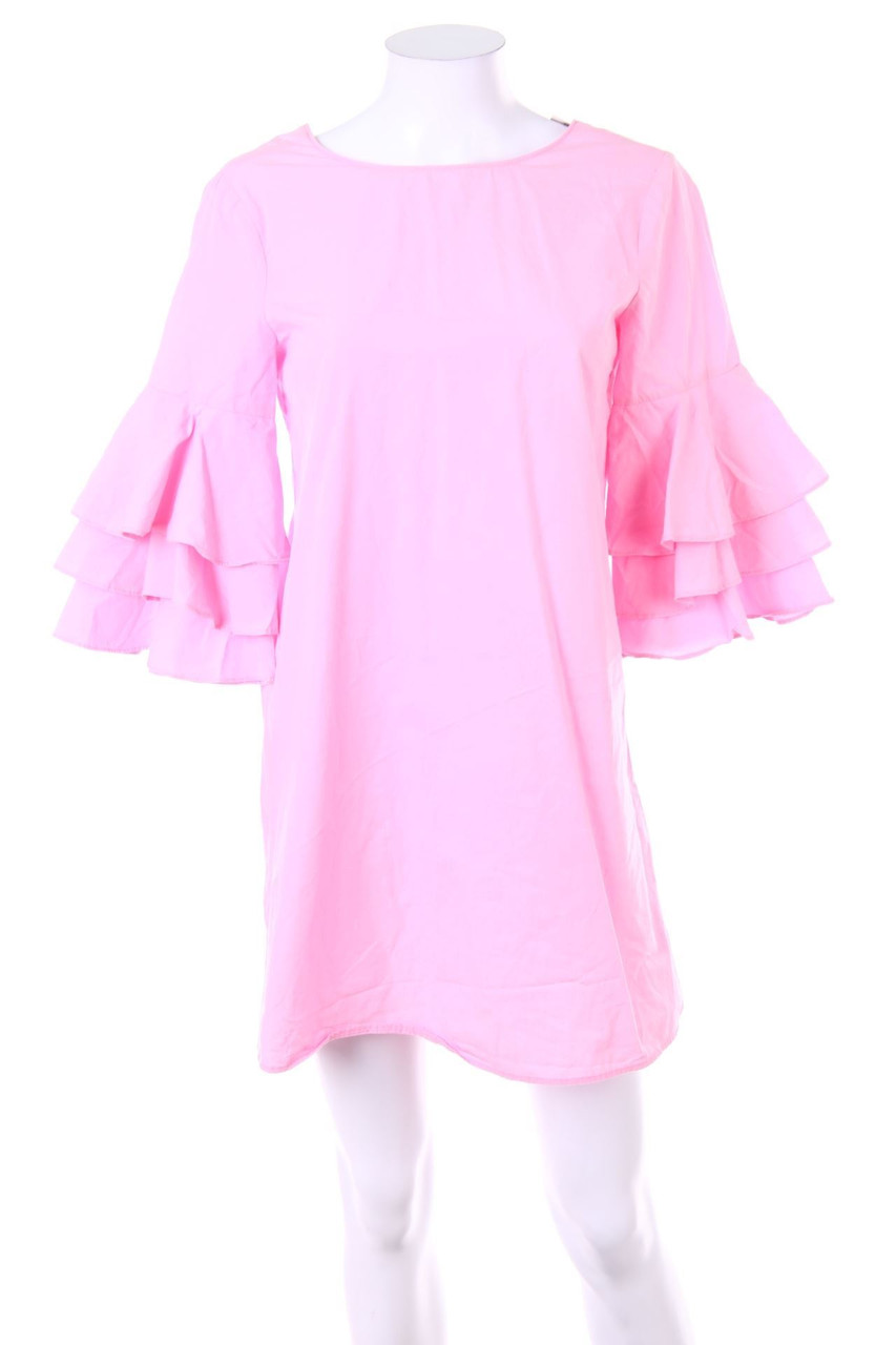 ZARA - Minikleid mit Volants - S