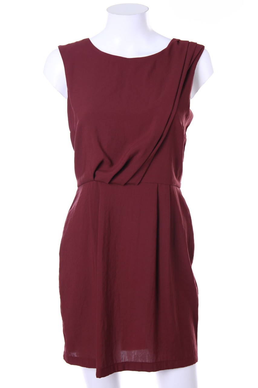 TOPSHOP - Mini Dress, Pleated - D 36