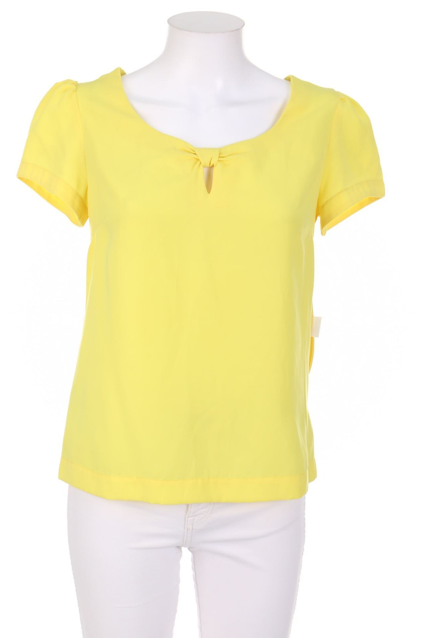maddison - Shortsleeve Blouse with Cut-Out - D 36