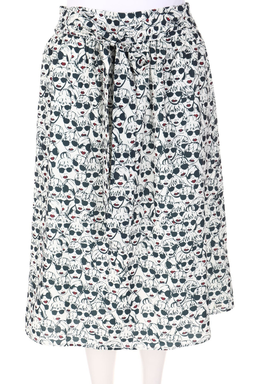 Lois - Skirt with Print - M