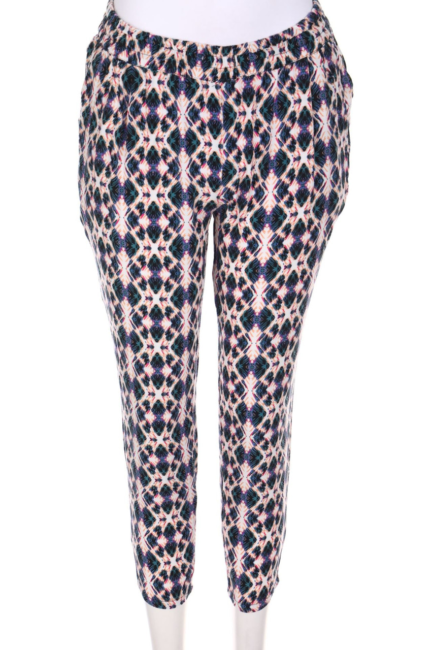 Ohne Label - Jogger-Hose mit Print - D 34