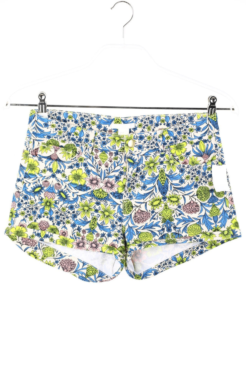H&M - Jeans-Shorts mit floralem Muster - D 34