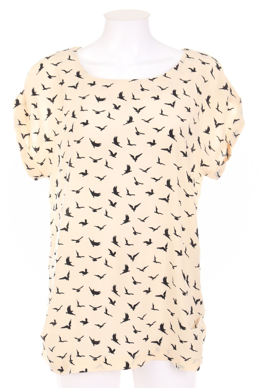 sweewë PARIS - Shortsleeve Blouse with Print - M
