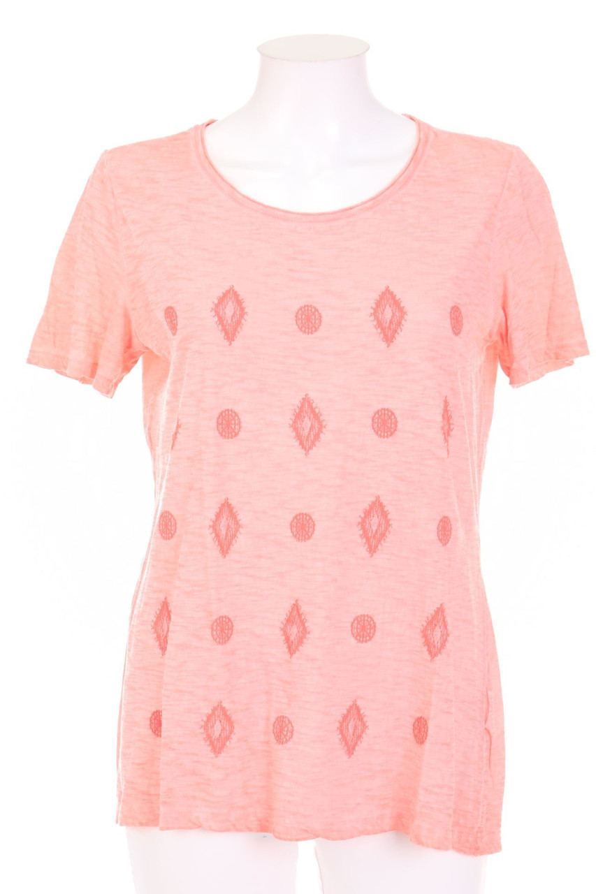 s.Oliver - Shortsleeve Blouse with Embroideries - D 38