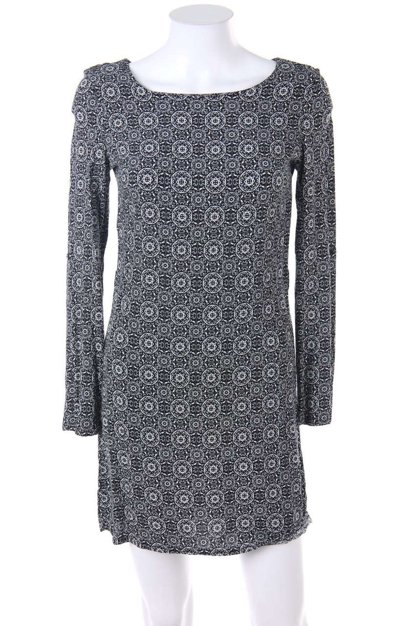 AMISU - Blusenkleid mit floralem Muster - D 34