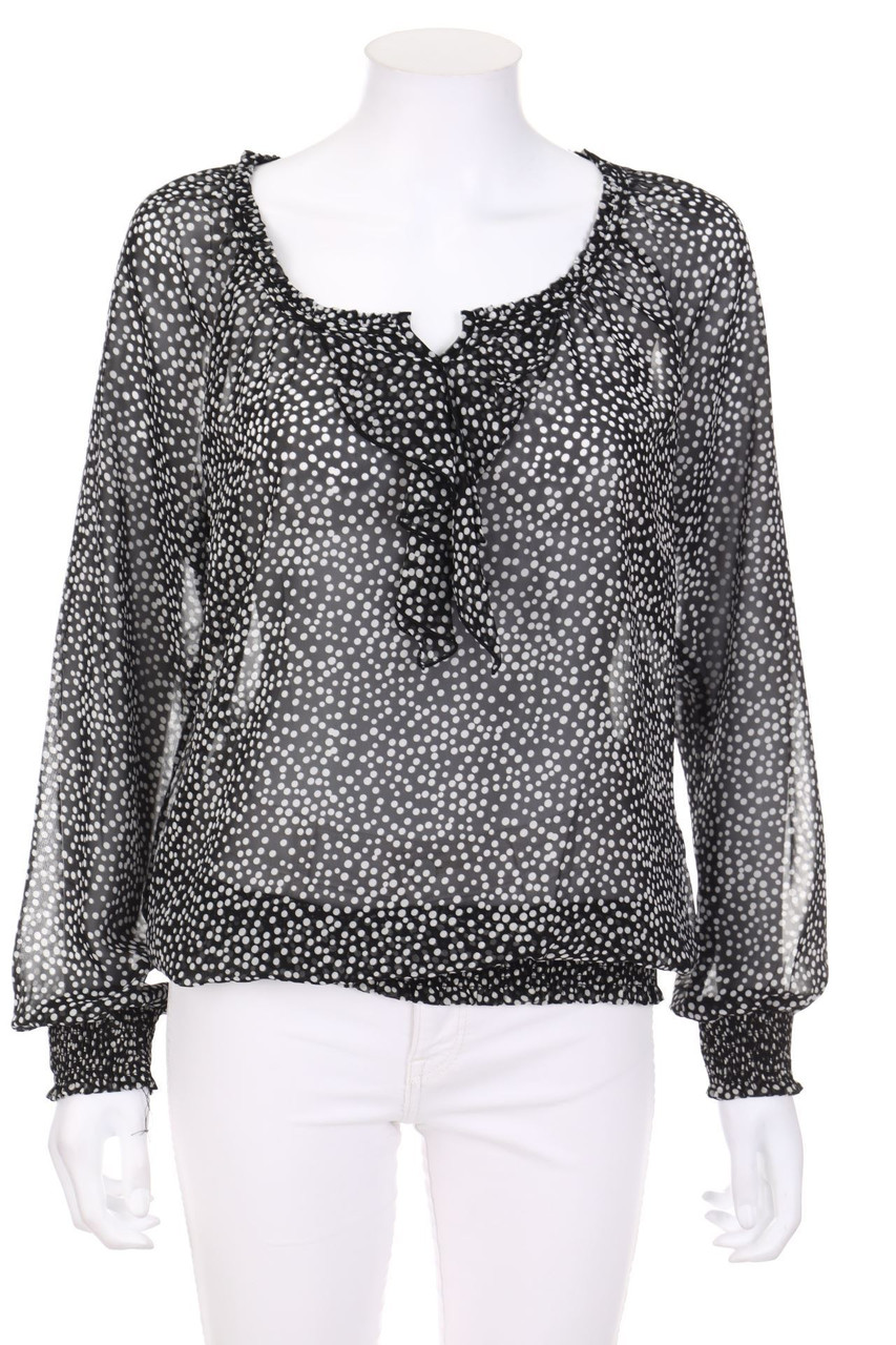 ESPRIT - Bluse mit Punkten - D 36