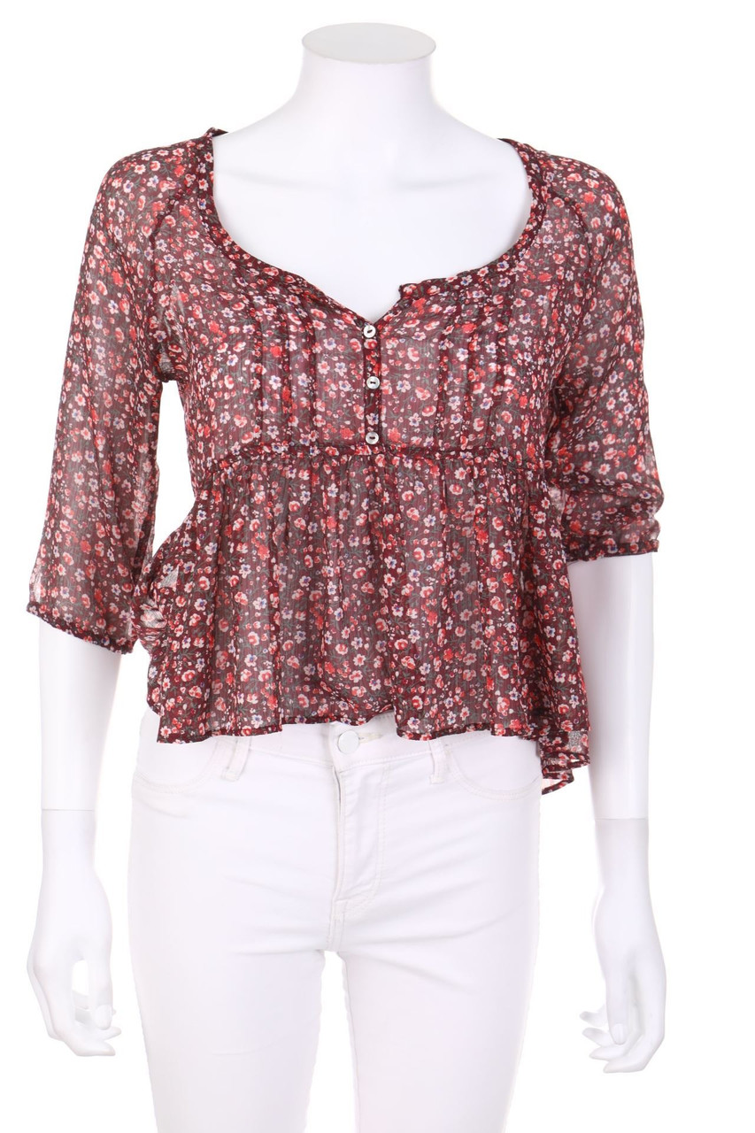 Bershka - Blouse with 3/4 Sleeve - S