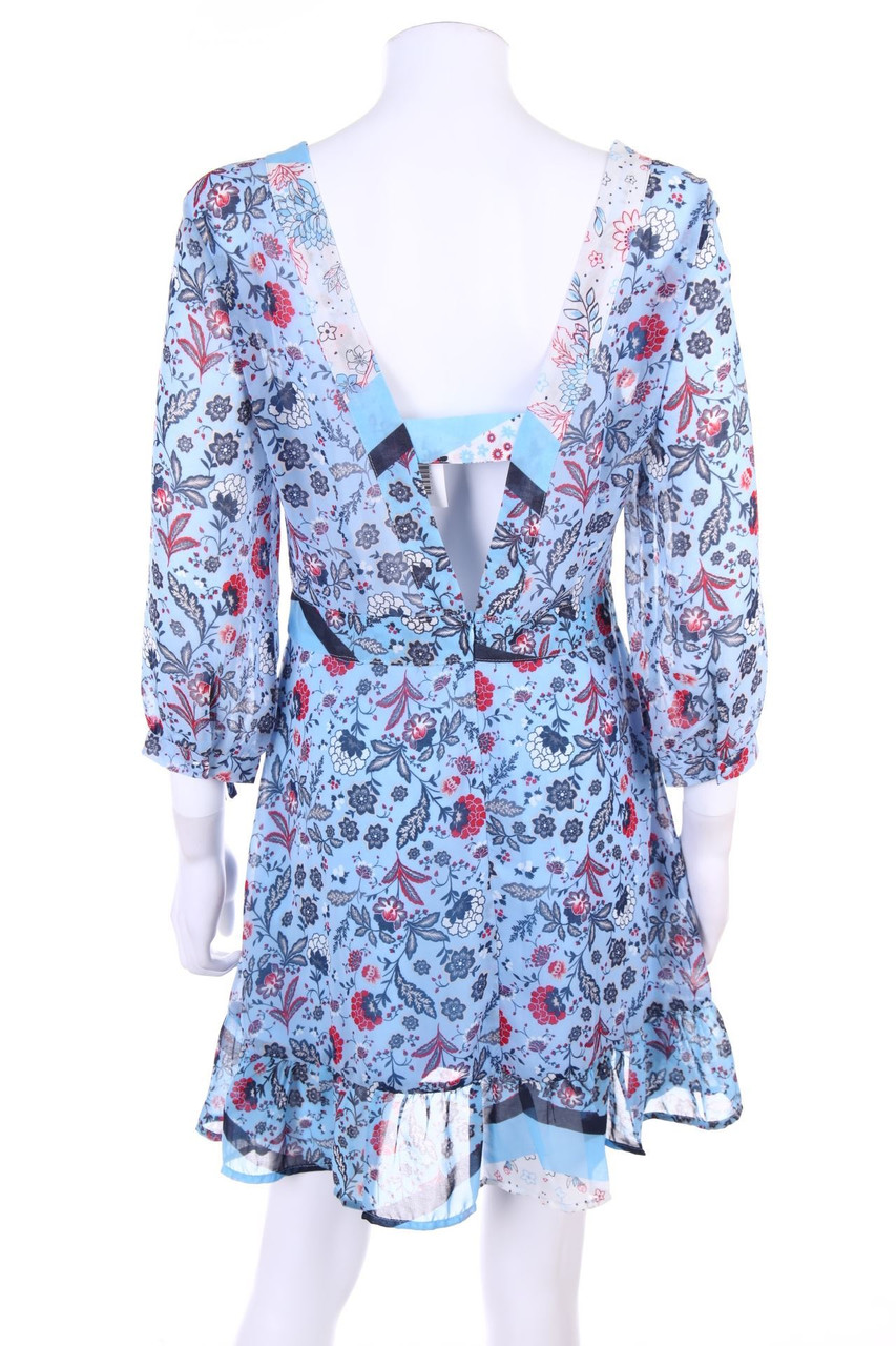 House - Mini Dress with floral print - M