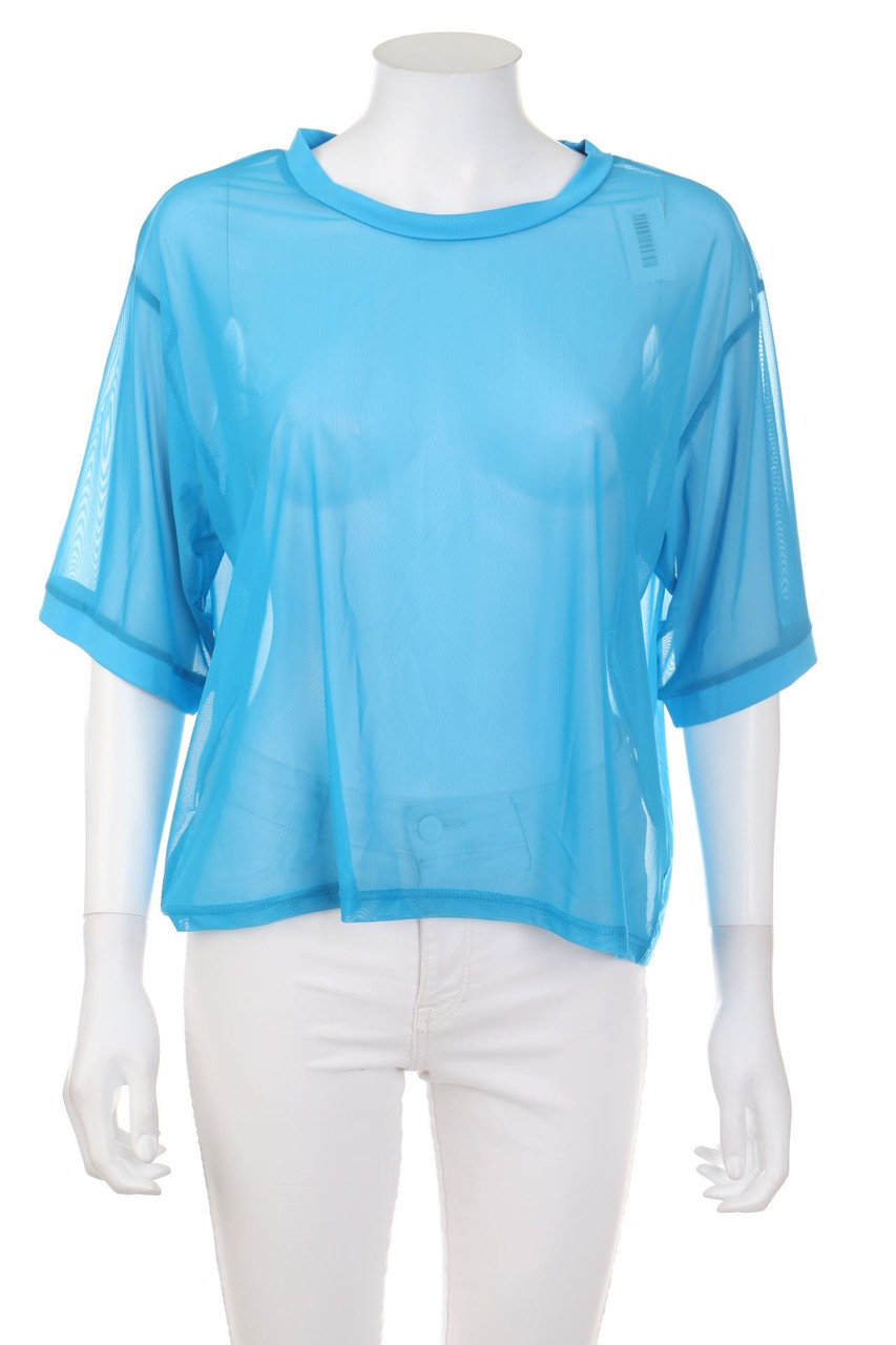 No Label - Shortsleeve-Shirt, Mesh - XL