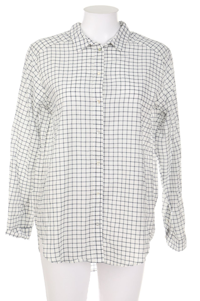 H&M - Hemd-Bluse mit Karo-Muster - D 36