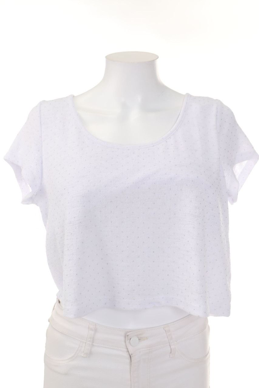 BRÉAL - Kurzarm-Shirt im Layer Look - D 40