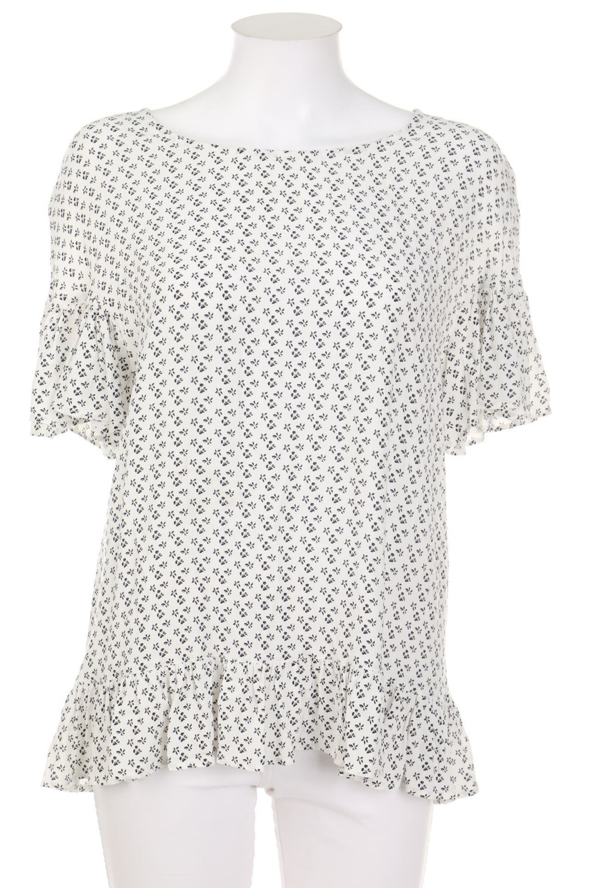 MANOR woman - Shortsleeve Blouse with floral print - D 42