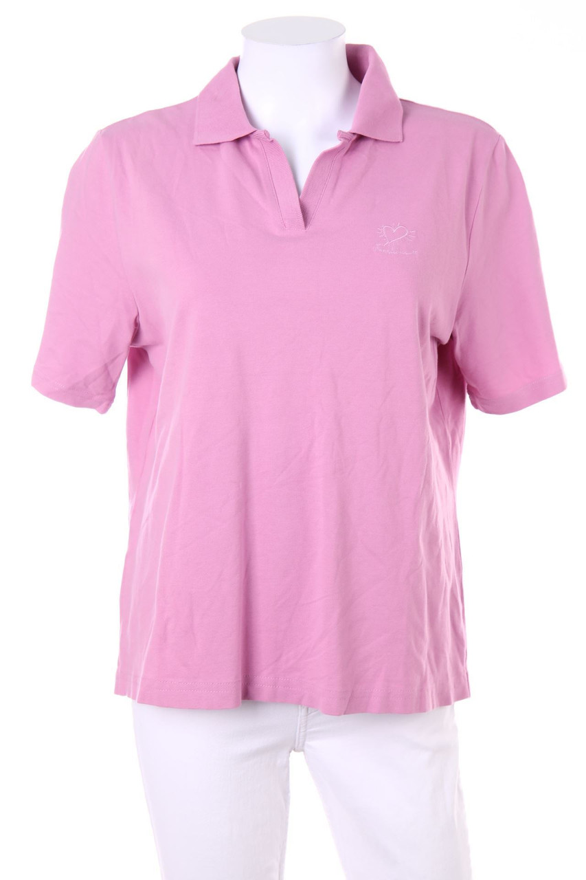 HUCKE - polo shirt with Embroideries - D 44