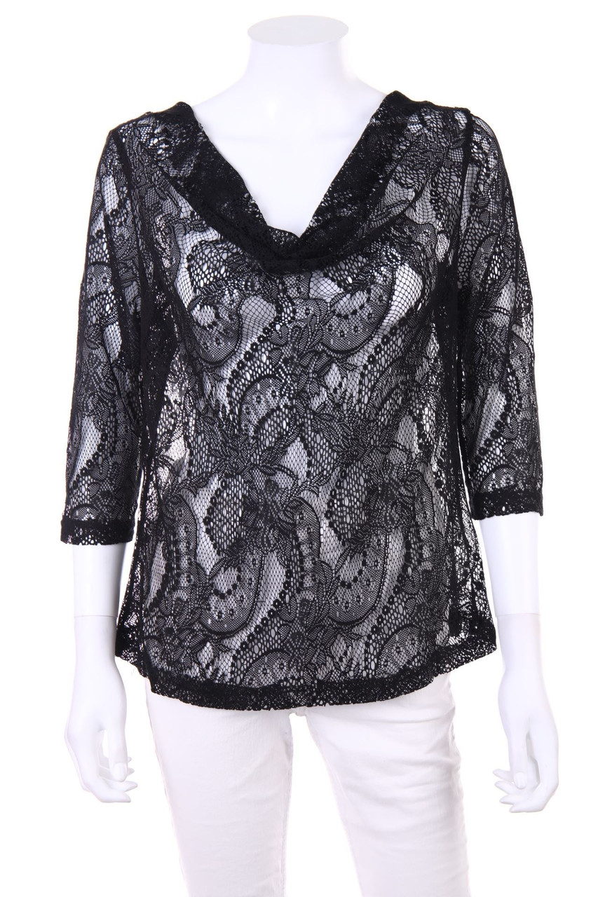 VERO MODA - Bluse mit 3/4-Ärmel aus Spitze - S