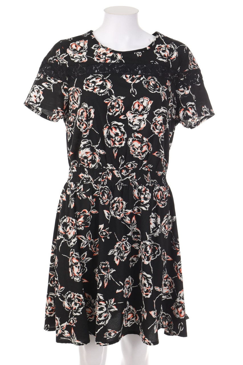 No Label - Dress with Flower Print - D 42