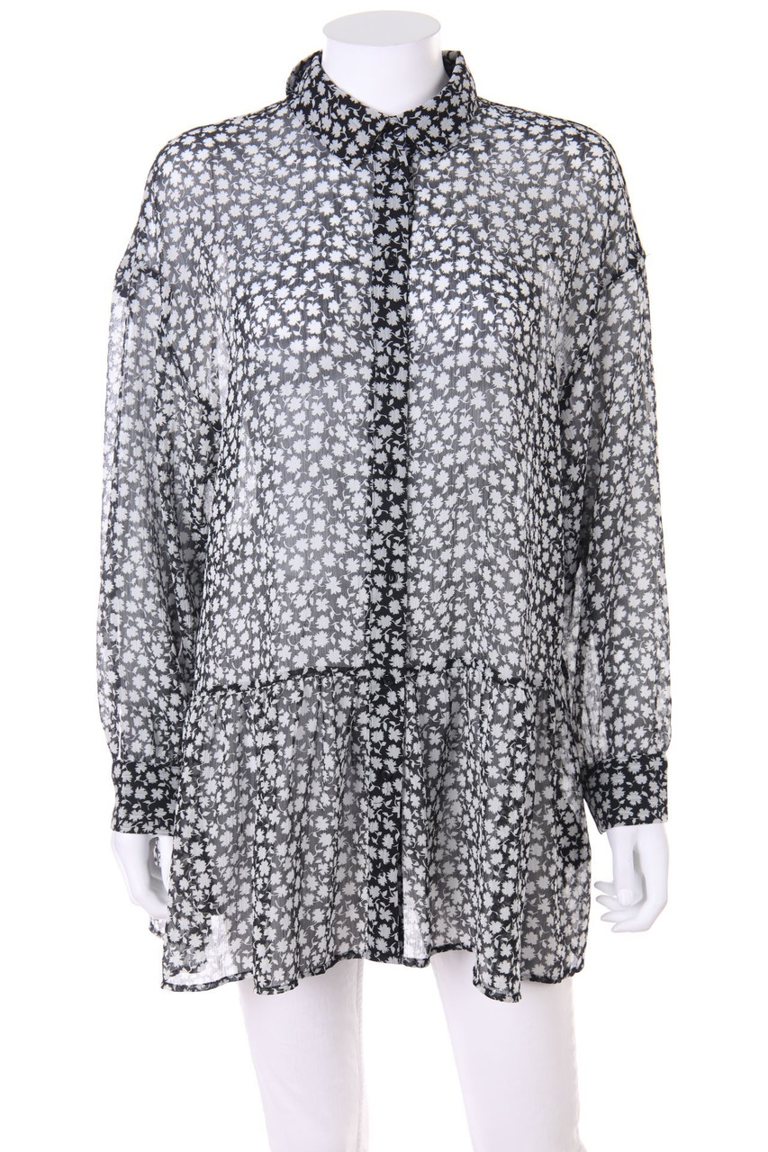 H&M - Bluse mit floralem Muster - D 38