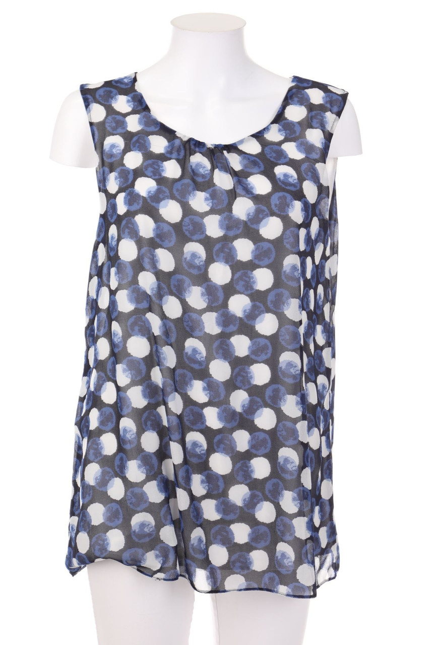 zero - Blusentop mit Punkten - D 38