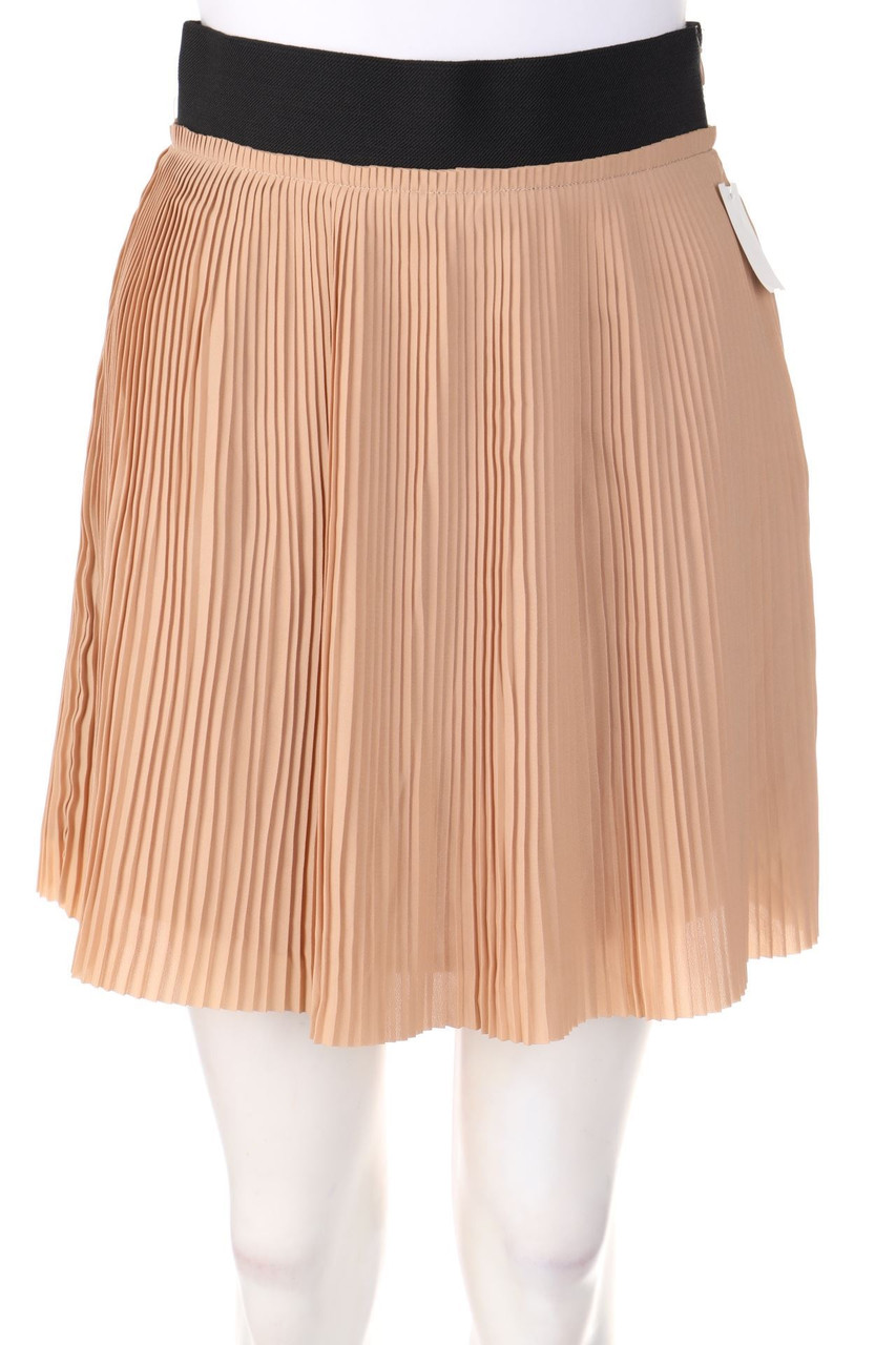 ZARA WOMAN - Pleated Mini-Skirt - XS