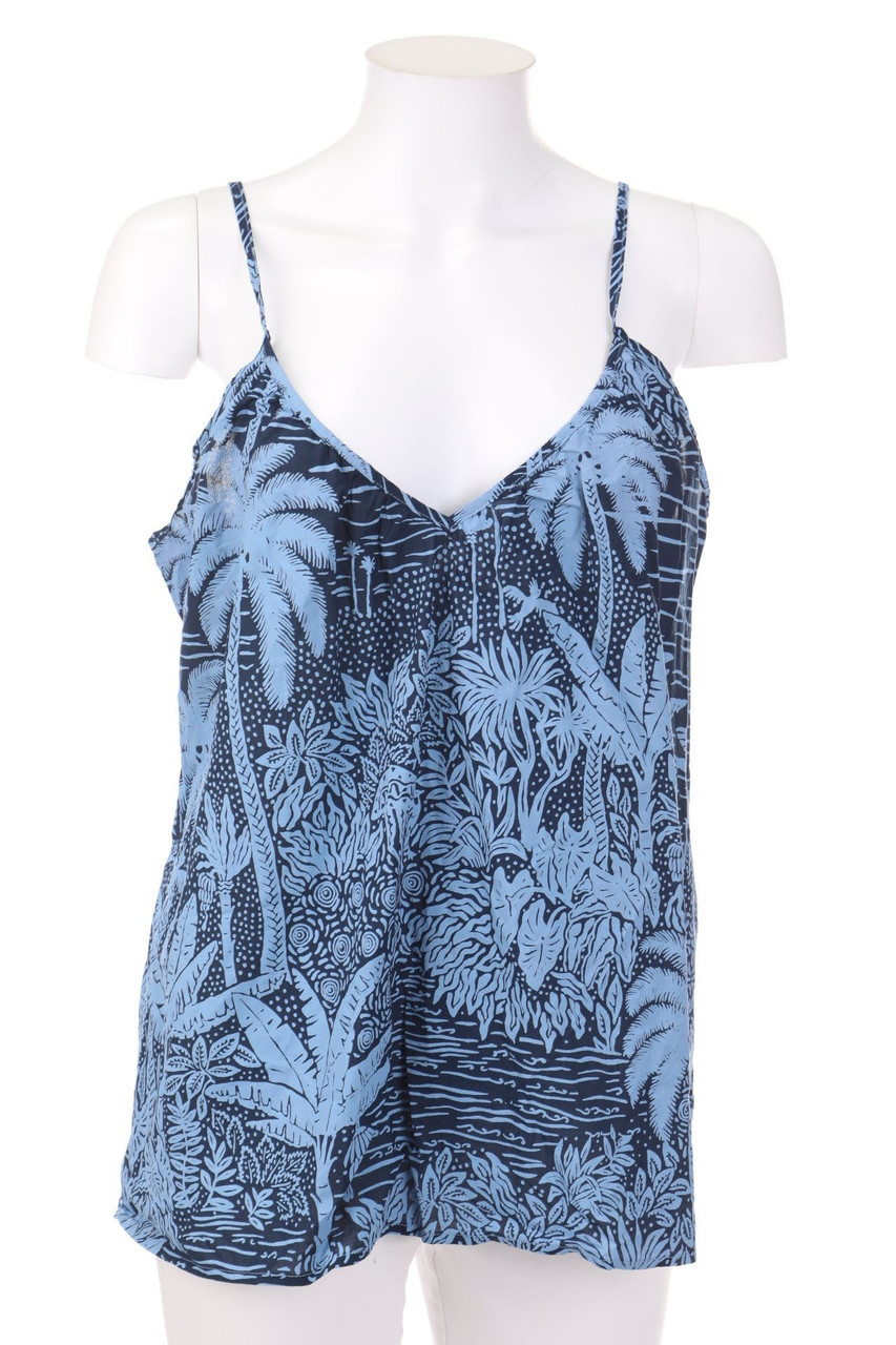 DESMOND & DEMPSEY x H&M - Blusentop mit floralem Muster - M