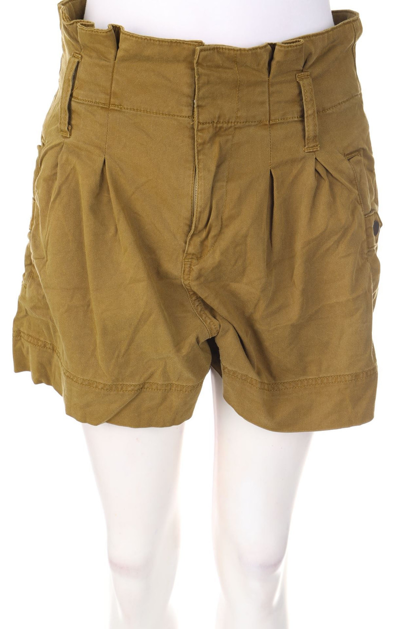 TOPSHOP - High Waist-Shorts, Pleated - D 36