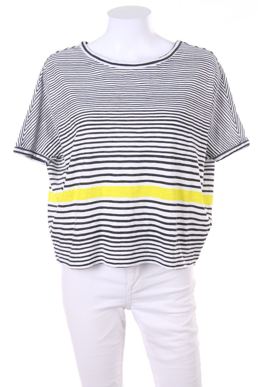 sandwich_ - Kurzarm-Shirt mit Streifen - XS