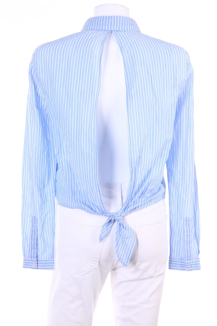 TALLY WEiJL - Shirt Blouse with Deep Back Neckline - XS