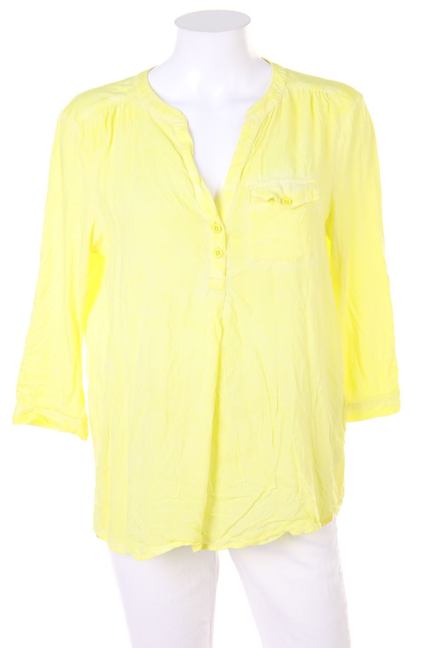 Q/S designed by s.Oliver - Garment Dyed-Blouse with 3/4 Sleeve - D 38