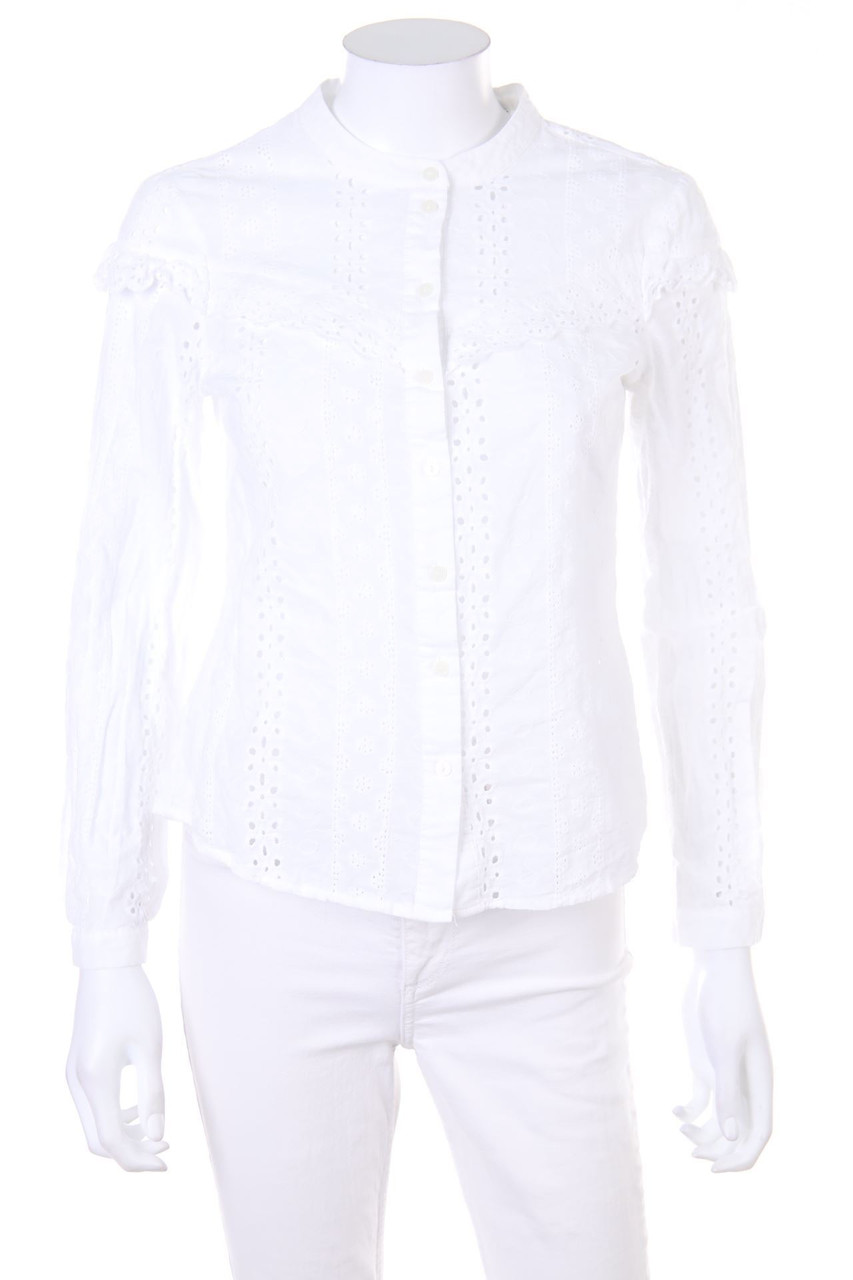 VERO MODA - Bluse aus Lochspitze - S
