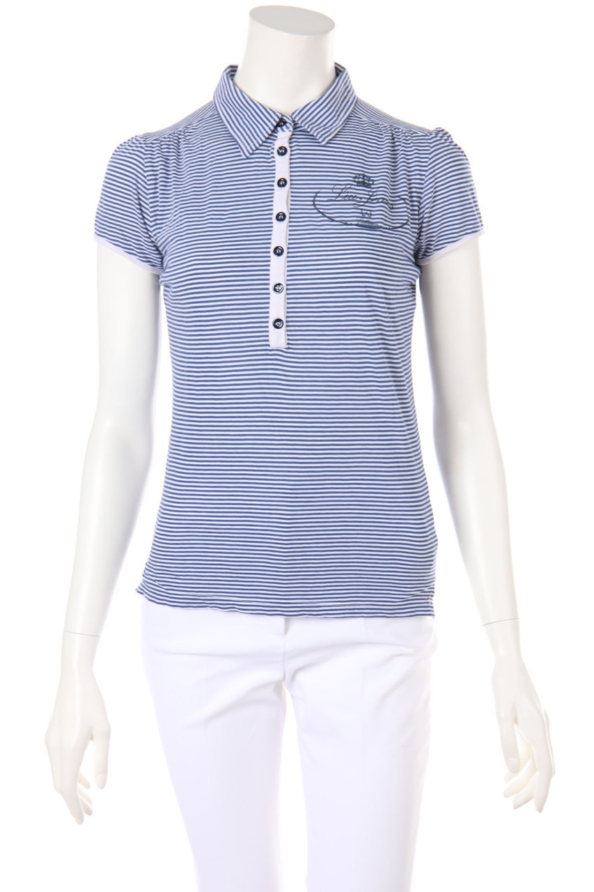 LIU JEANS by Liu Jo - Kurzarm-Shirt mit Logo-Print - XS