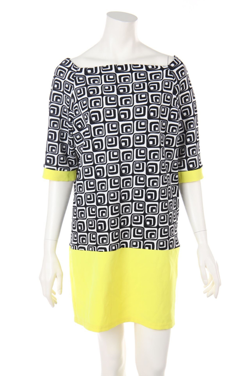 RINASCIMENTO - Kleid mit Geo-Print - M