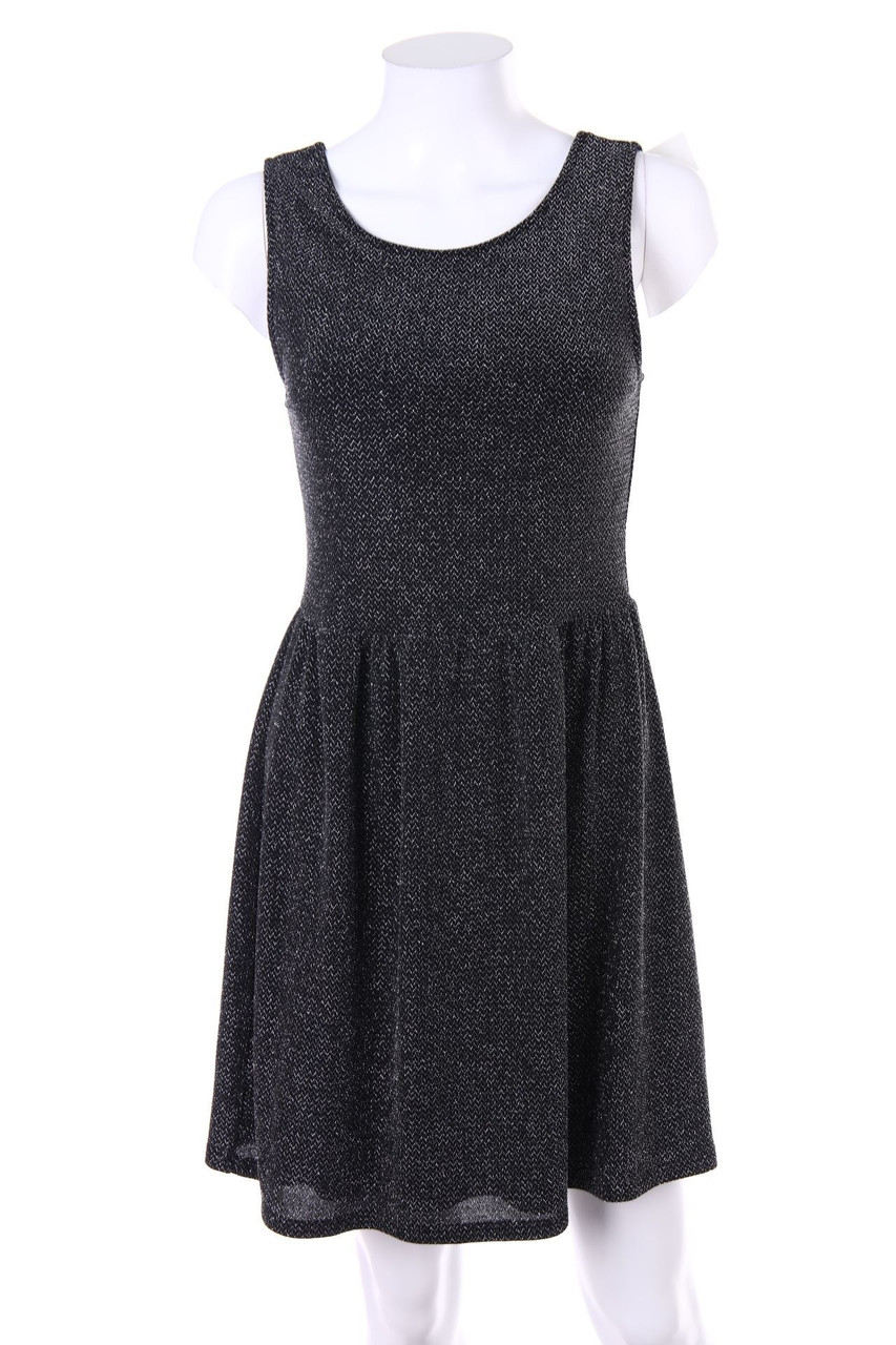 even&odd - Kleid mit Metallic-Effekt - S