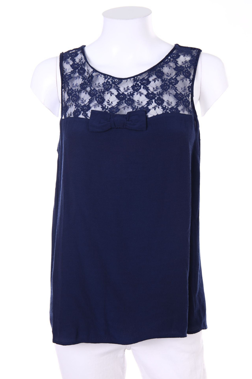 NAF NAF - Blusentop mit Spitze - D 42