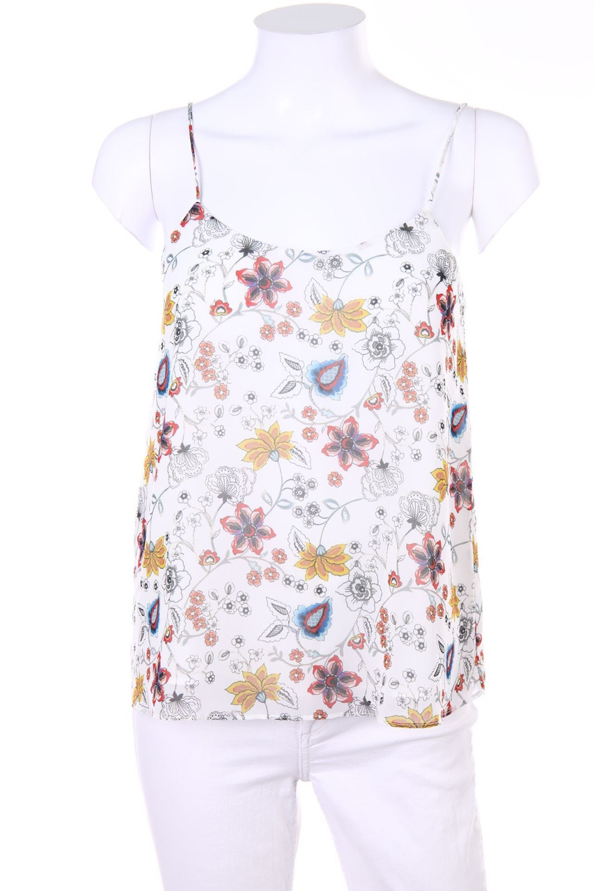 MANGO SUIT - Blusentop mit floralem Muster - XXS