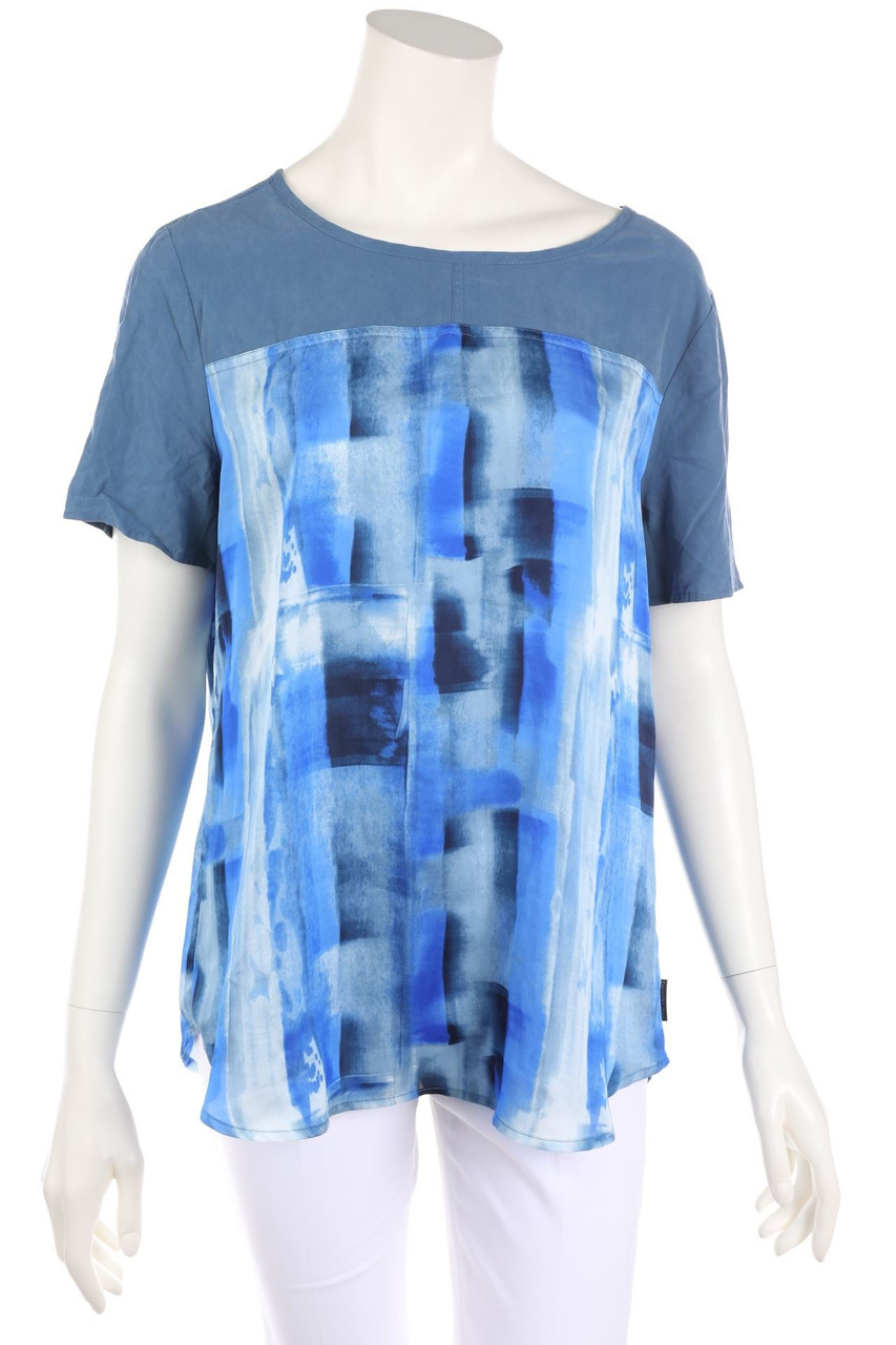 Calvin Klein - Oversize-Kurzarm-Bluse - L