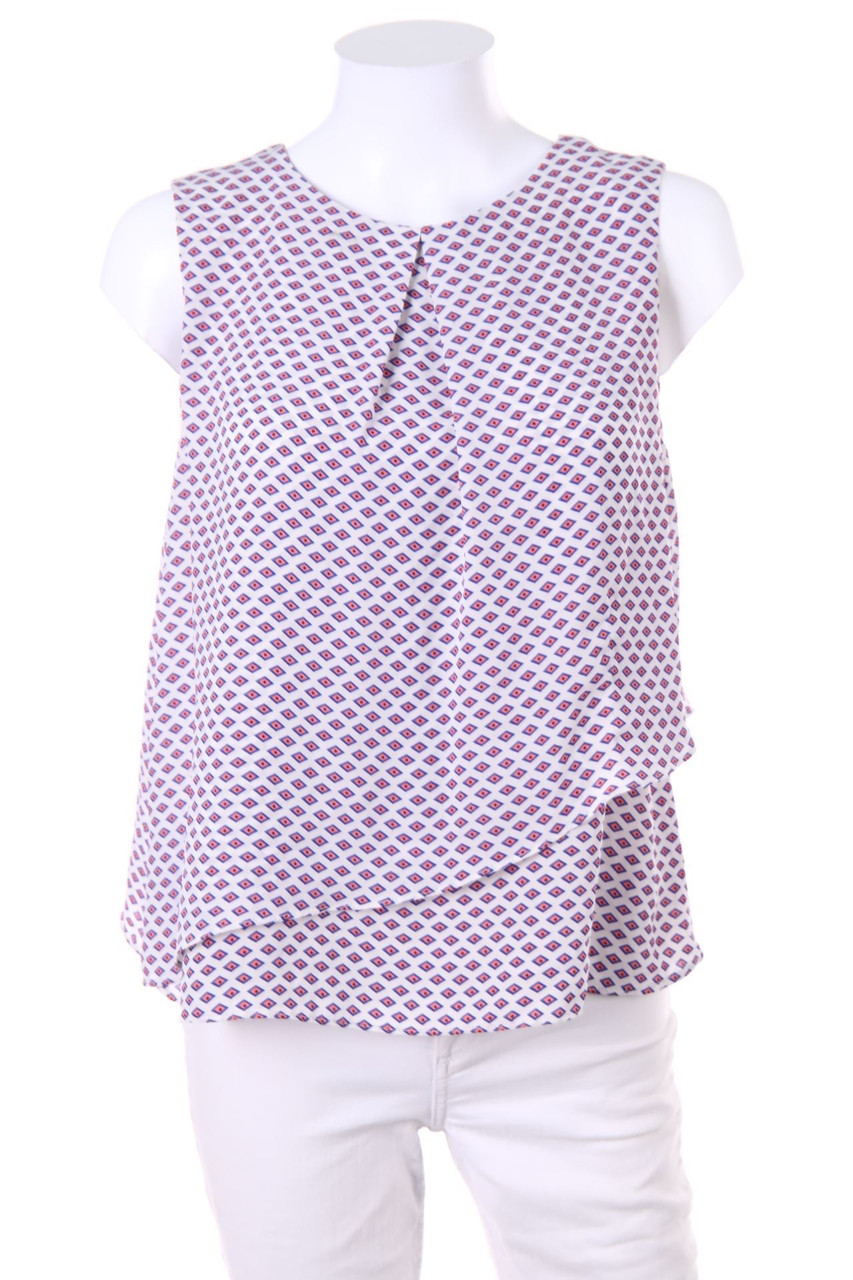 MANGO SUIT - Blusentop im Layer Look mit Print - S