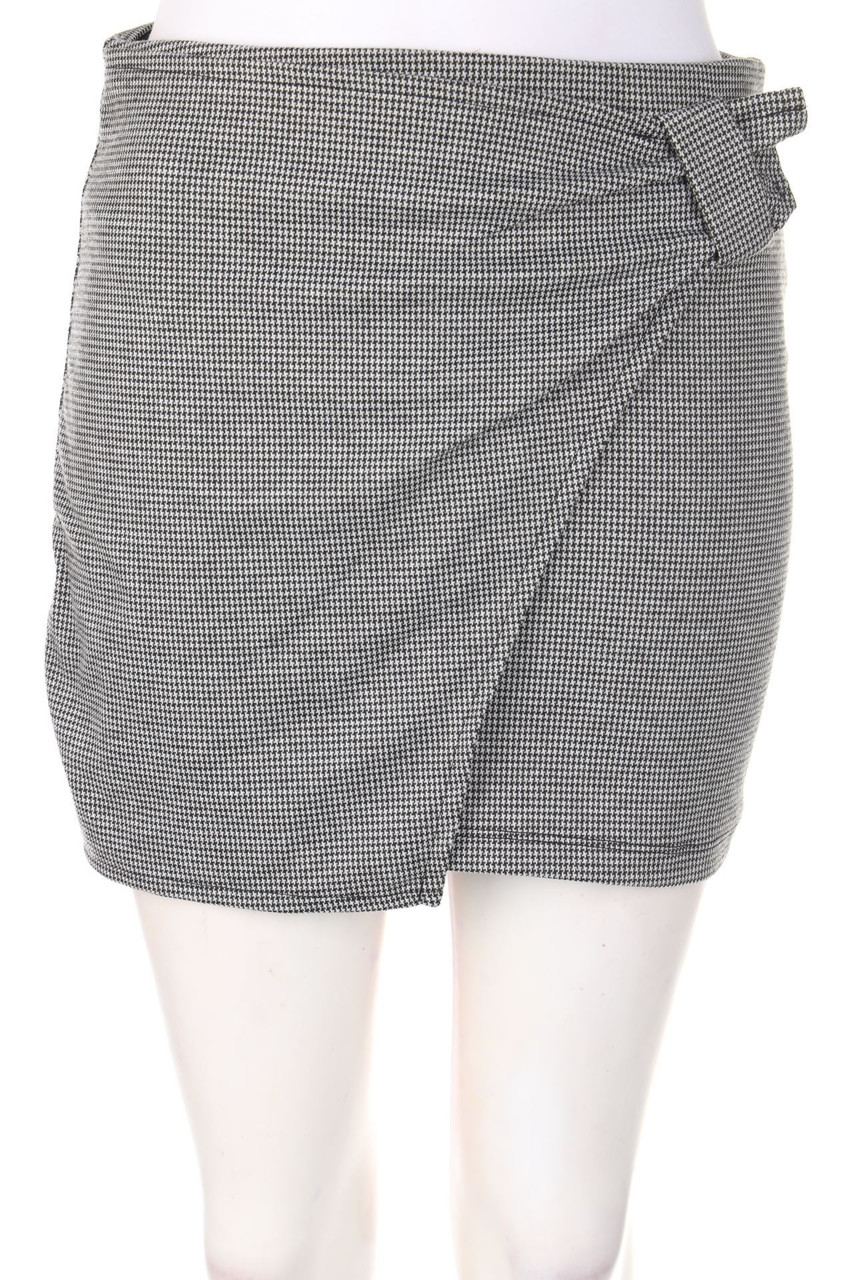 OVS - Minirock in Wickel-Optik mit Karo-Muster - XS