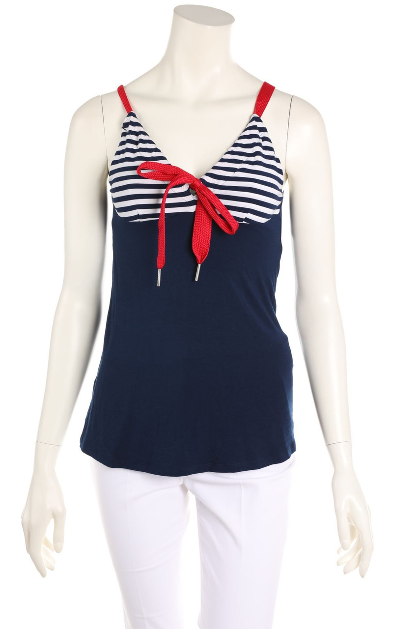 Fornarina - Top im Marine-Stil - S