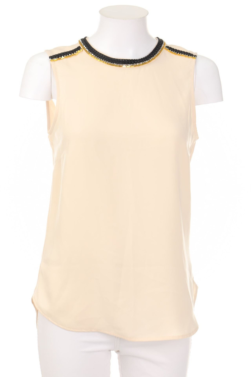 H&M - Blusentop mit Applikationen - D 38