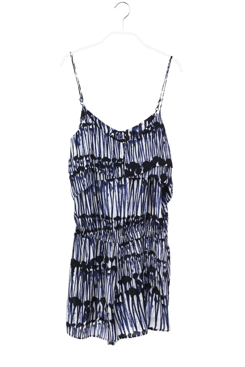 ZARA - Mini-Playsuit mit Print - XS