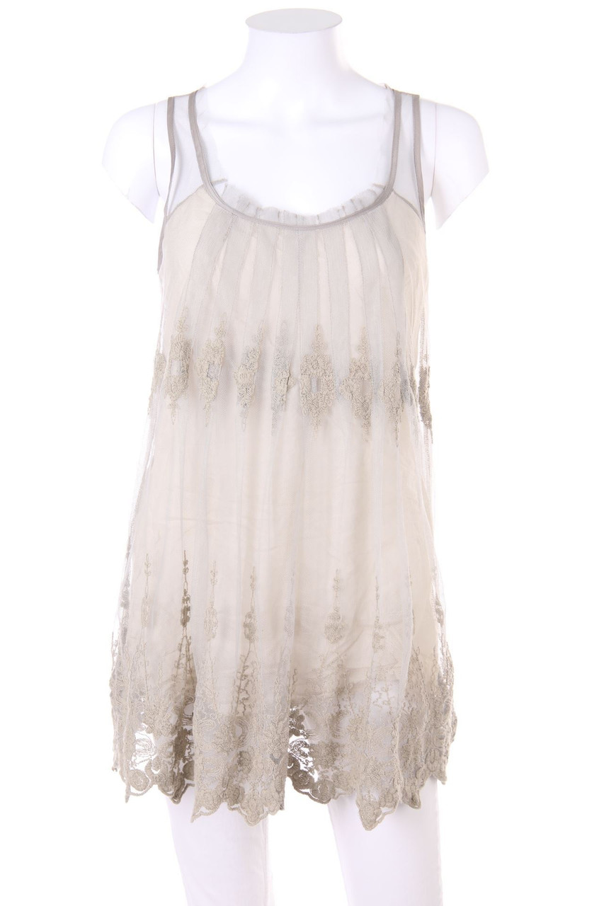 promod - Blusentop mit Stickereien - S