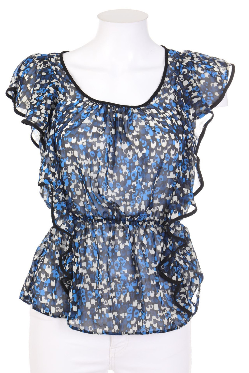 No Label - Blouse Top with Volants - D 34