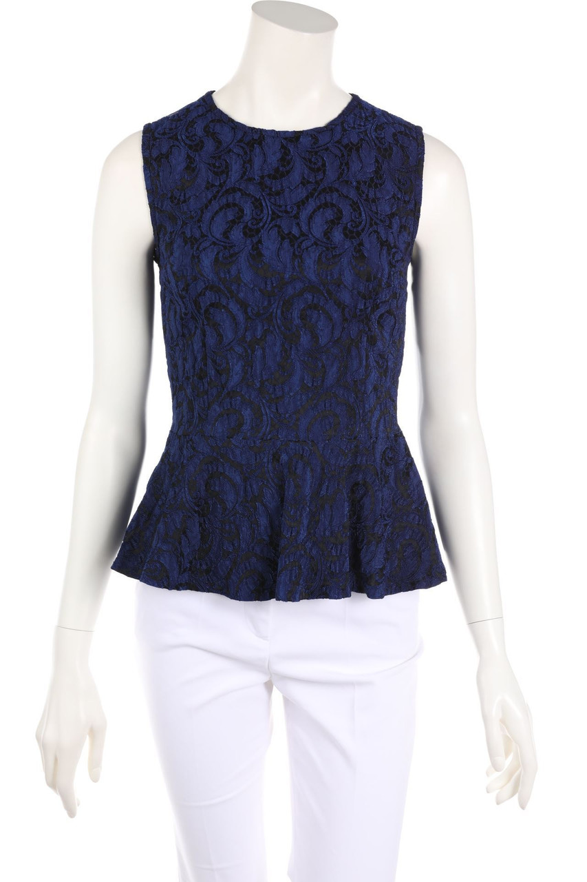 Piú & Piú - Peplum Blouse Top - D 38