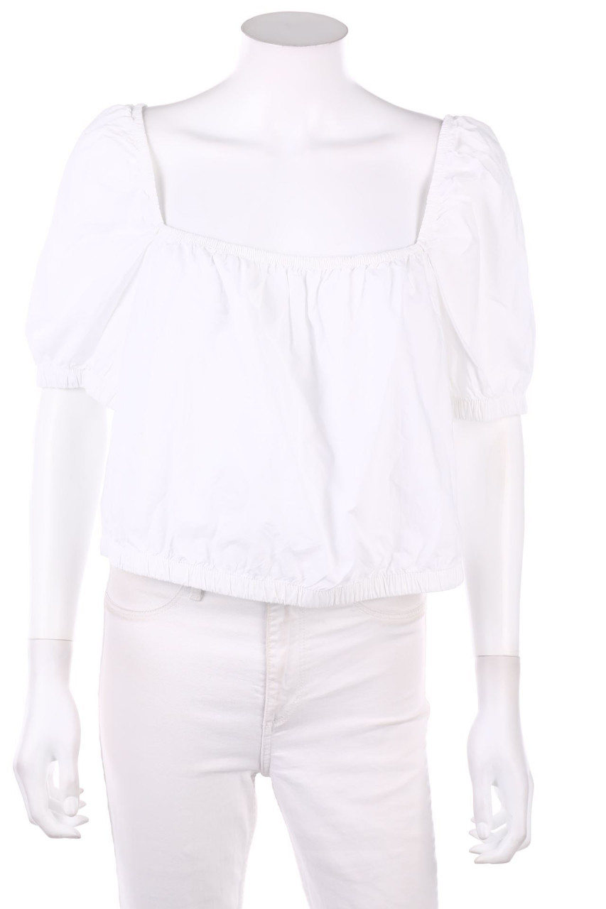 H&M - Kurzarm-Bluse - L