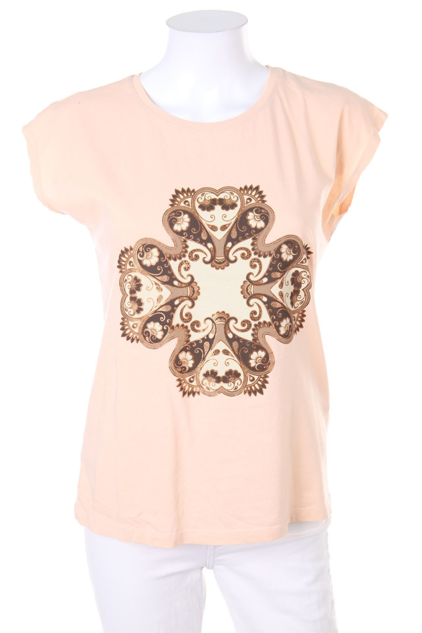 RESERVED - Shortsleeve-Shirt with Print - M