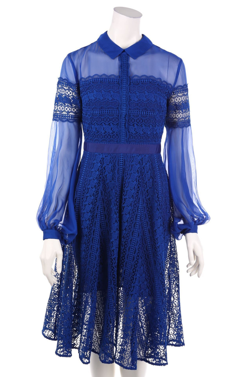 THREE FLOOR - Cocktail Dress with Lace - D 36