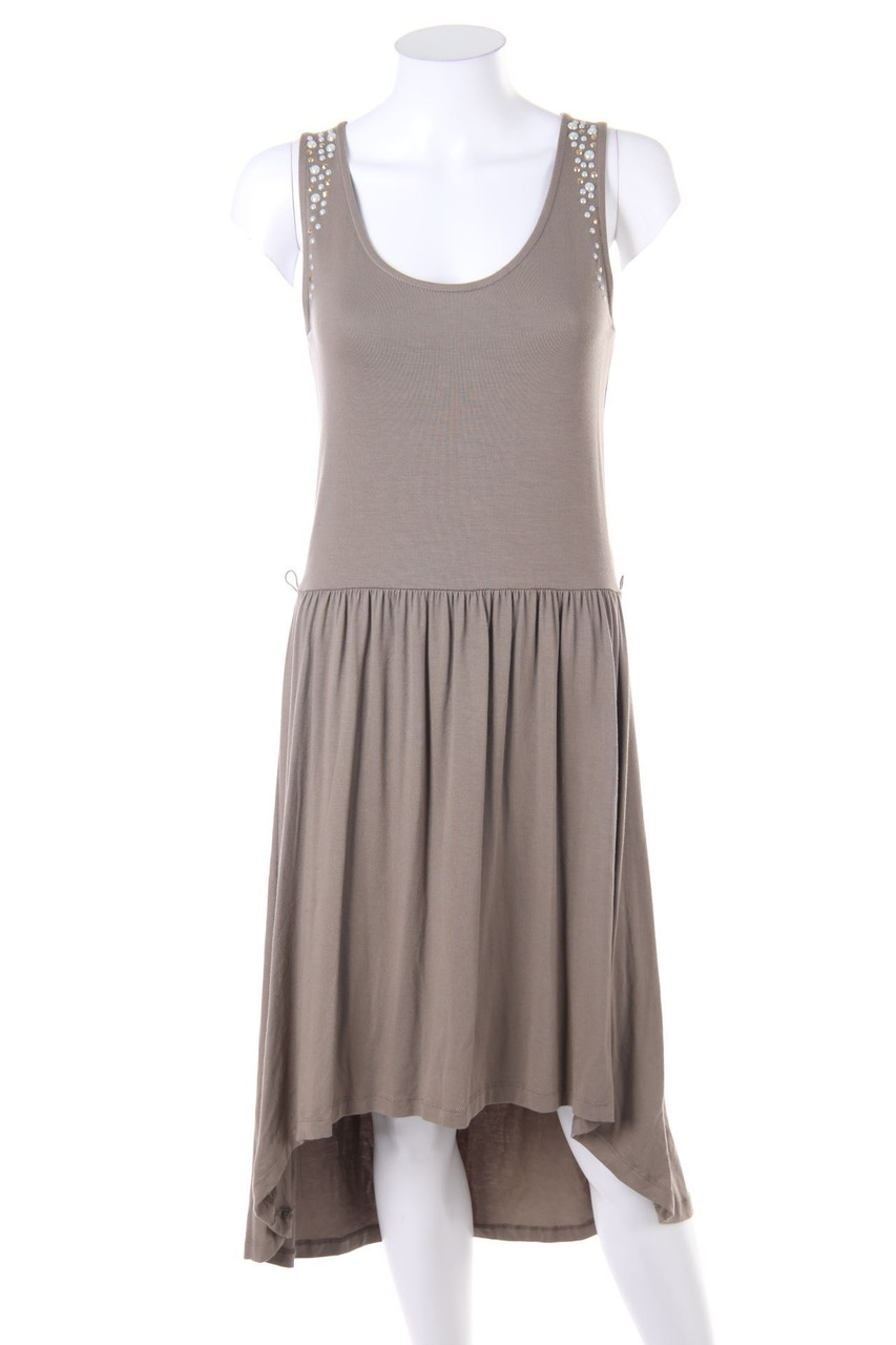 Yessica by C&A - Vokuhila-Kleid mit Schmuckstein-Applikation - S