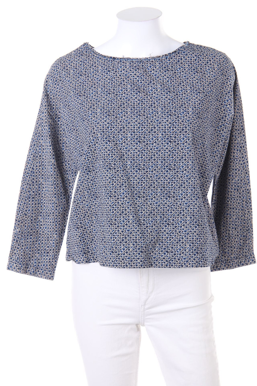MANGO - Print-Bluse mit 3/4-Ärmel - S