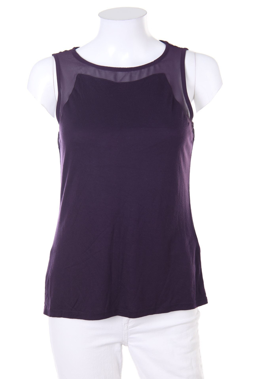 H&M - Top mit Chiffon - XS